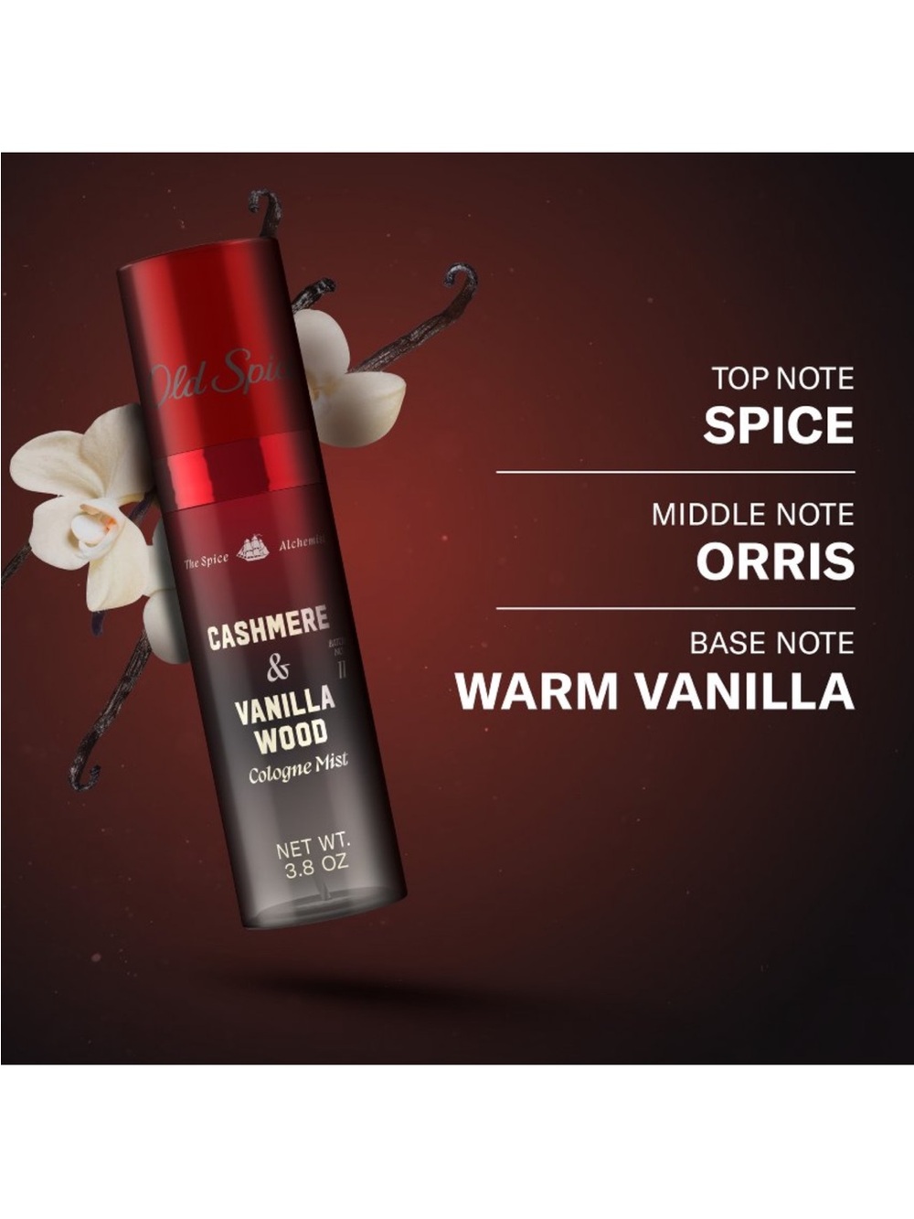 OLD SPICE | The Spice Alchemist Collection Cologne Mist Cashmere & Vanilla Wood - Picture 9 of 16